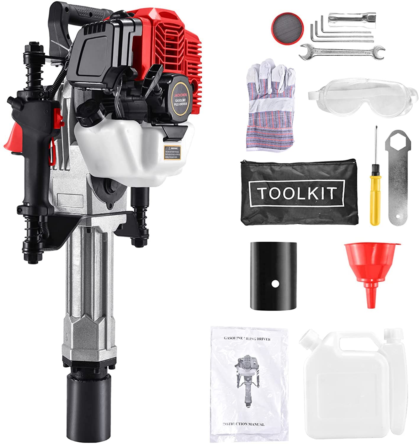 Gas-Powered T-Post Driver